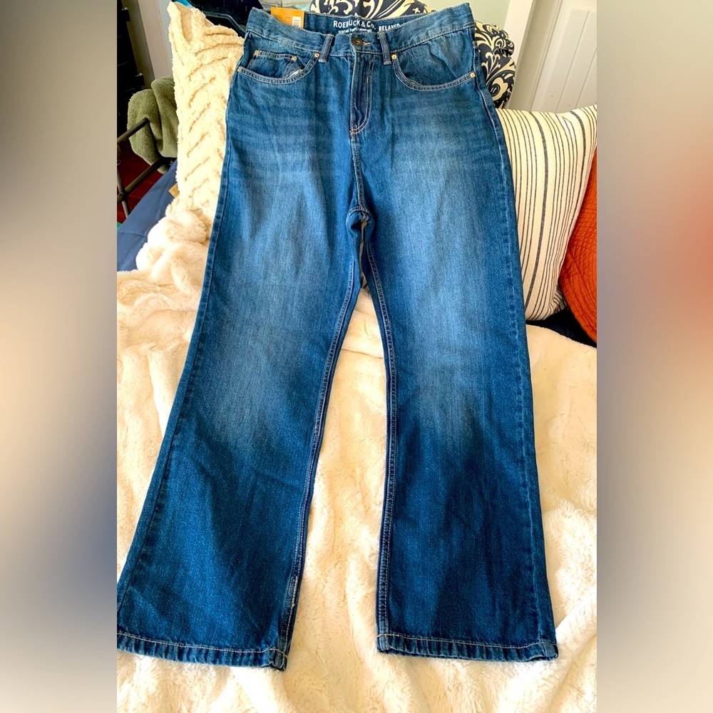 Boys Roebuck and Company Size 18 Relaxed Fit Brand New Jeans